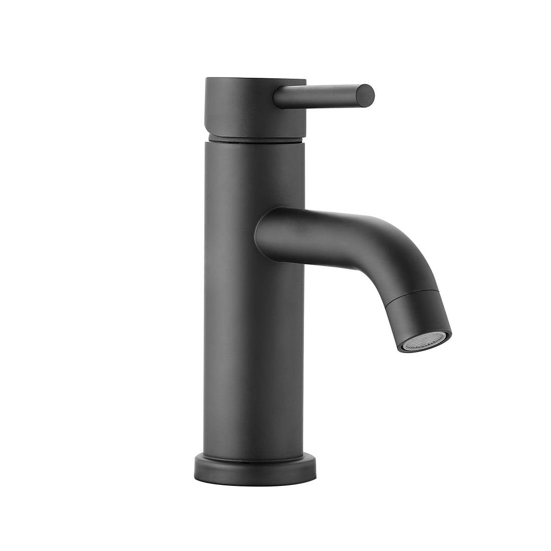 Bathroom Faucet Single Hole Modern Bathroom Sink Faucet Vanity Bathroom Faucet One Matt Black Deck Mounted Cartridge Valve Single Hole Faucets Bathroom Modern 1 Hole Faucets Stainless Steel