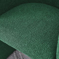 Modern Style Simple And Elegant Chair, Green Leisure Chair, Suitable For Dining Bedroom Living Room Reception Desk Assembly Required Green Green Foam