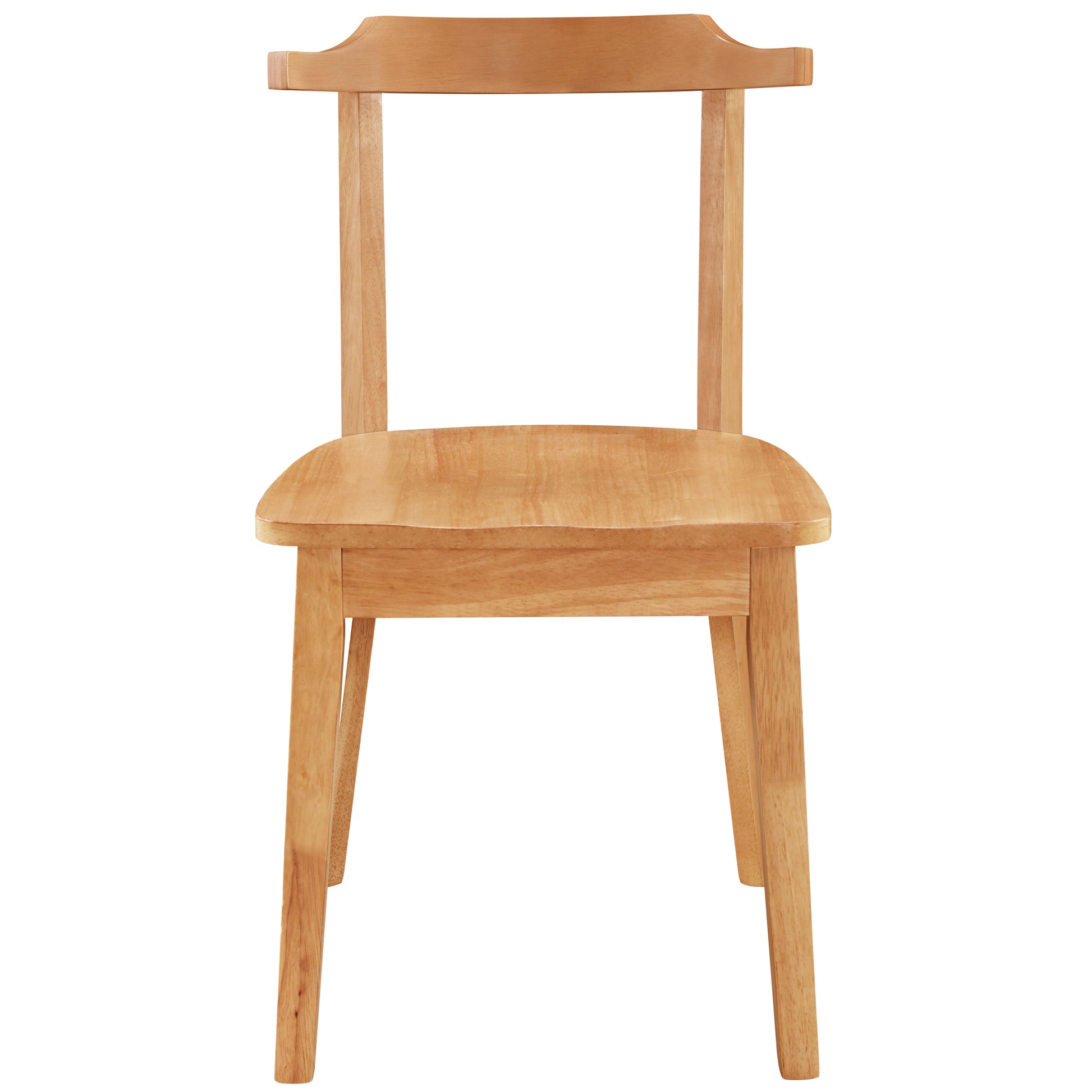 Farmhouse 65" 5 Piece Extendable Dining Table Set With Wheels Kitchen Table Set With 17.7" Pull Out Side Table And Dining Chairs For Small Places, Natural Wood Wood Natural Solid Back Wood Dining Room Solid Wood Rubberwood Rectangular Rectangular Dining