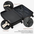 3 Piece Luggage Set With 20