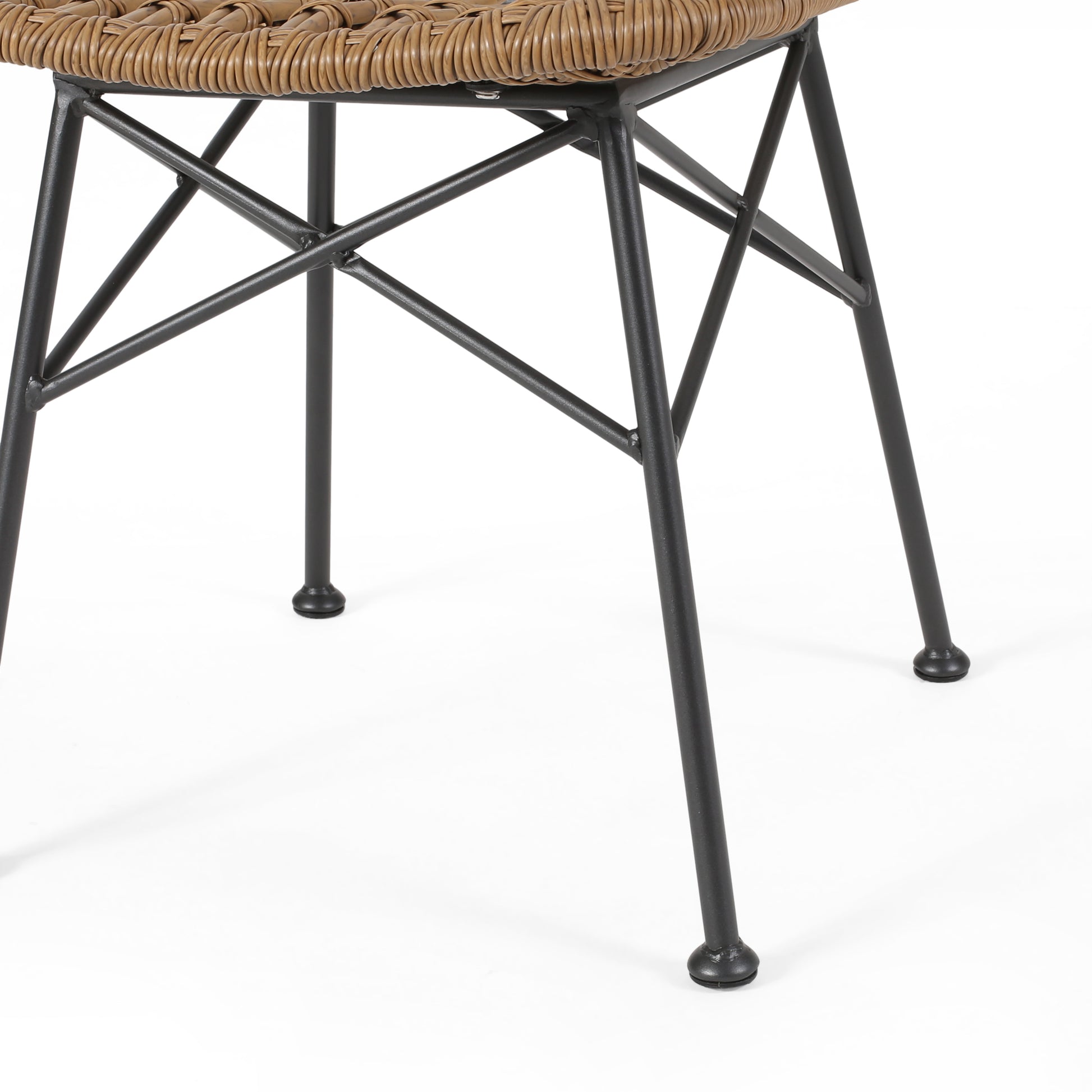 Sawtelle Chair Light Brown Rattan