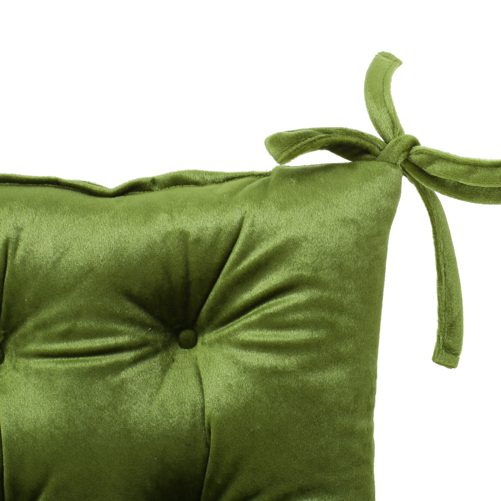 Chair Cushion Sage Velvet