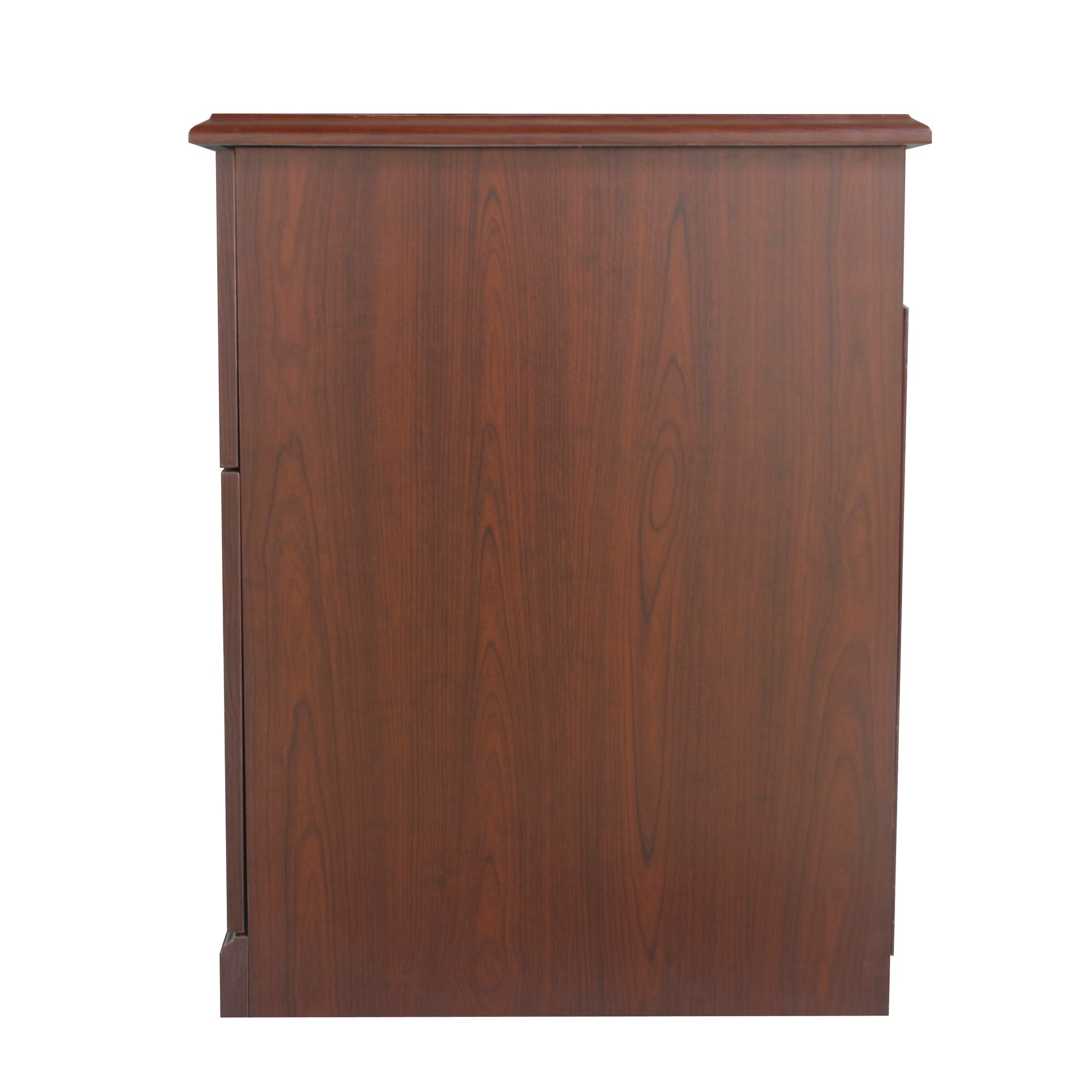 60" Writing Desk Base 60" Writing Desk Top Classic Cherry Finished Executive Desk With Spacious Storage And Hidden Keyboard Tray Cherry Solid Wood