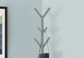 Coat Rack, Hall Tree, Free Standing, 8 Hooks, Entryway, 70