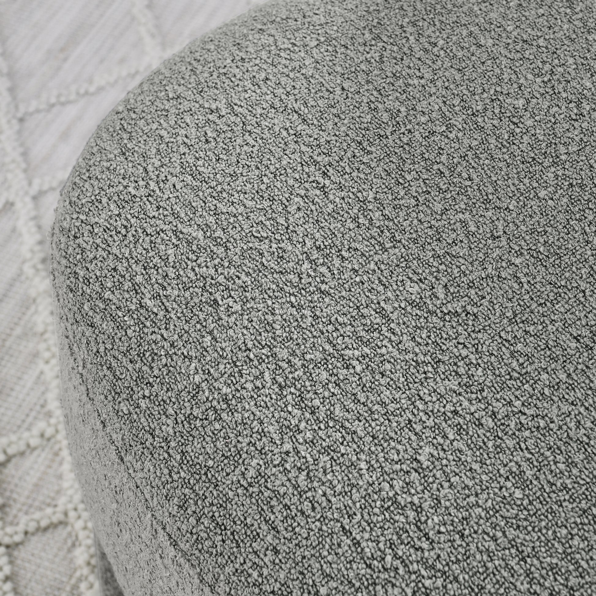 Hoop Gauze Lounge Chair With Sof Cushion And Backrest, Need To Be Assembled, Suitable For Living Room'Bedroomldining Roomgrey 24.5"28.75"28.75" Grey Foam