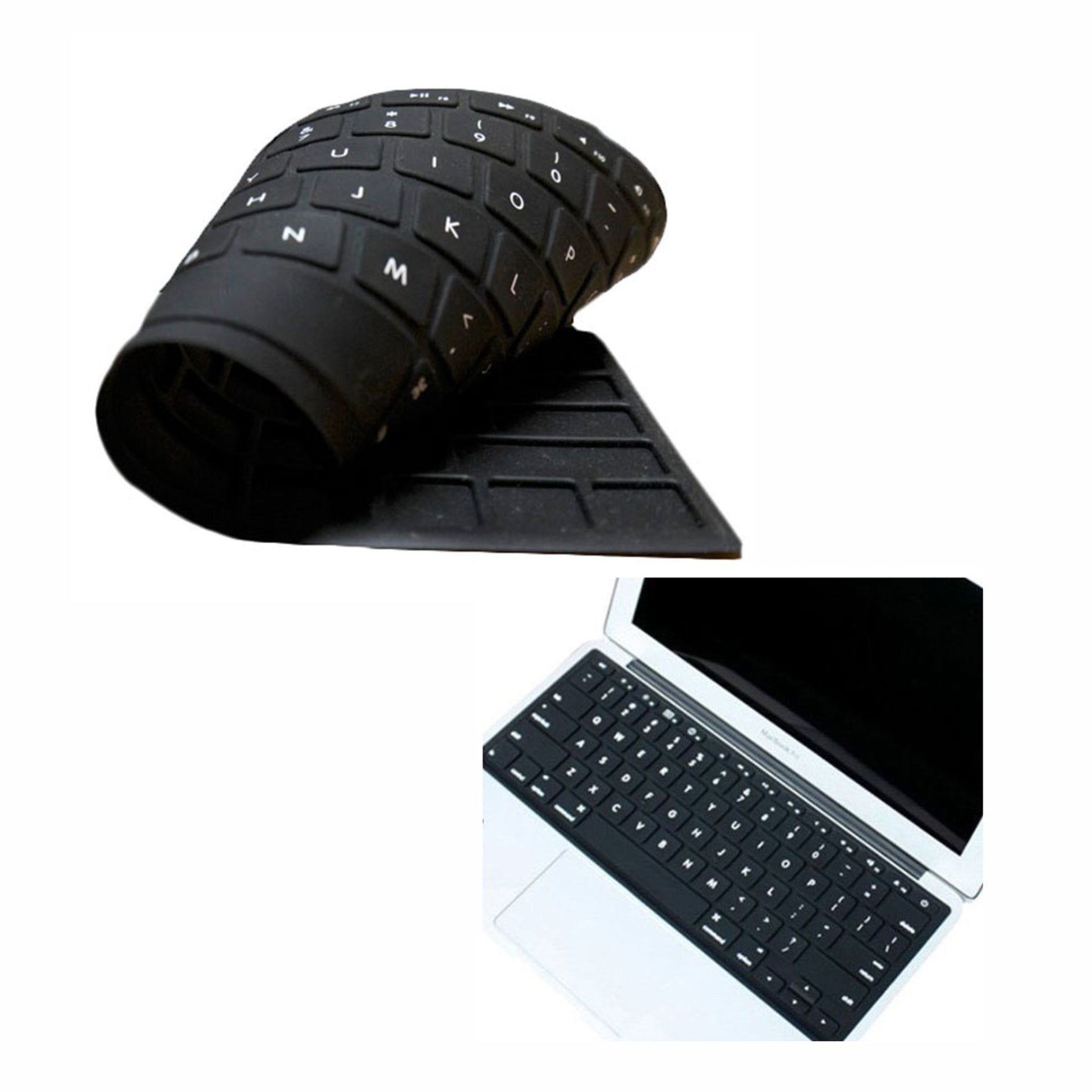 13.3 Air 13.3 15.4 Retina Keyboard Protector Black Black Plastic