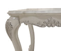 Dresden End Table, Bone White Finish Lv01692 White Wood