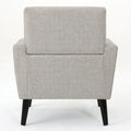 Club Chair Beige Fabric