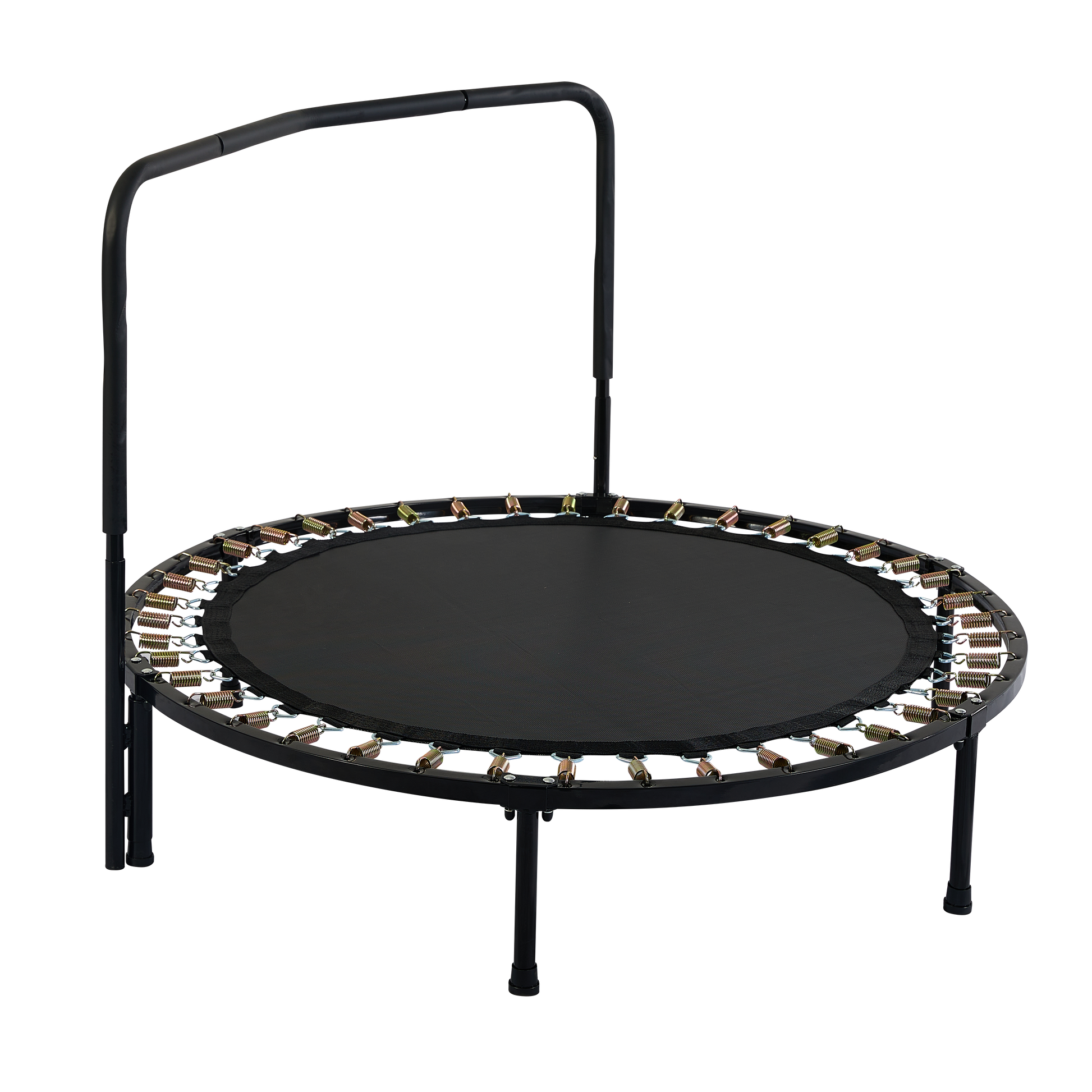 Xtp002 Assembled Children'S Trampoline Happy Expression Outdoor And Indoor For Kids Age 3 7 Blue Steel