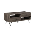 Modern Hairpin Leg Coffee Table Slate Grey Light Gray Mdf Mdf