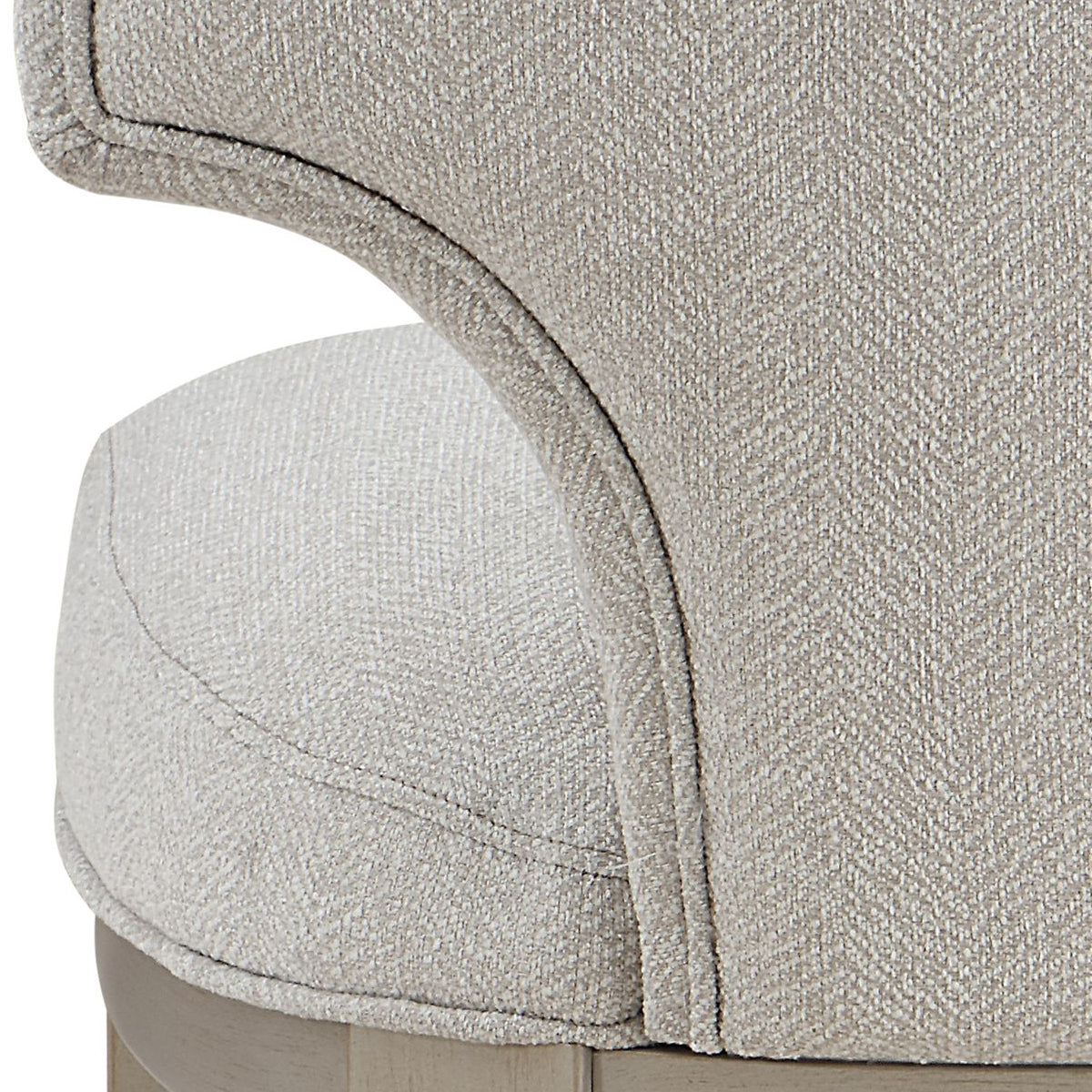 Ivory And Champagne Side Chair With Padded Seat Set Of 2 Solid Champagne,Ivory Dining Room Side Chair Solid Back Set Of 2 Wood Fabric