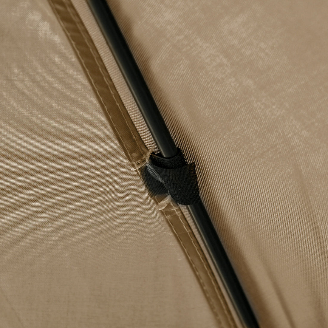 Outsunny 12' X 12' Hexagon Screen House, Pop Up Tent Portable Gazebo Canopy Shelter With Mesh Netting Walls, Carry Bag And Shaded Interior, Beige Beige Polyester