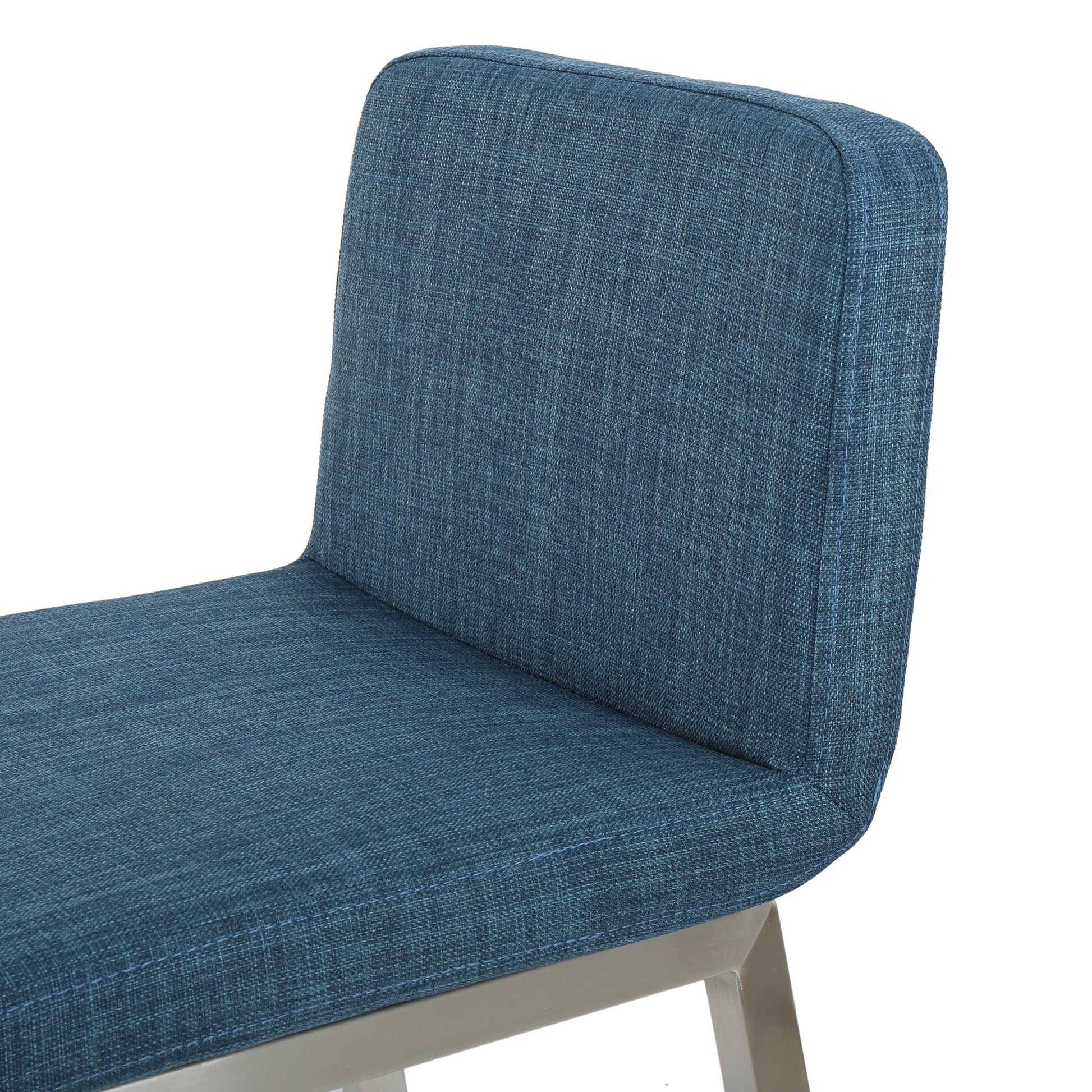 Barstool Blue Fabric