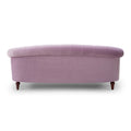 La Rosa Victorian Chesterfield Tufted Sofa, Lavender Velvet Lavender Purple Foam Velvet 3 Seat