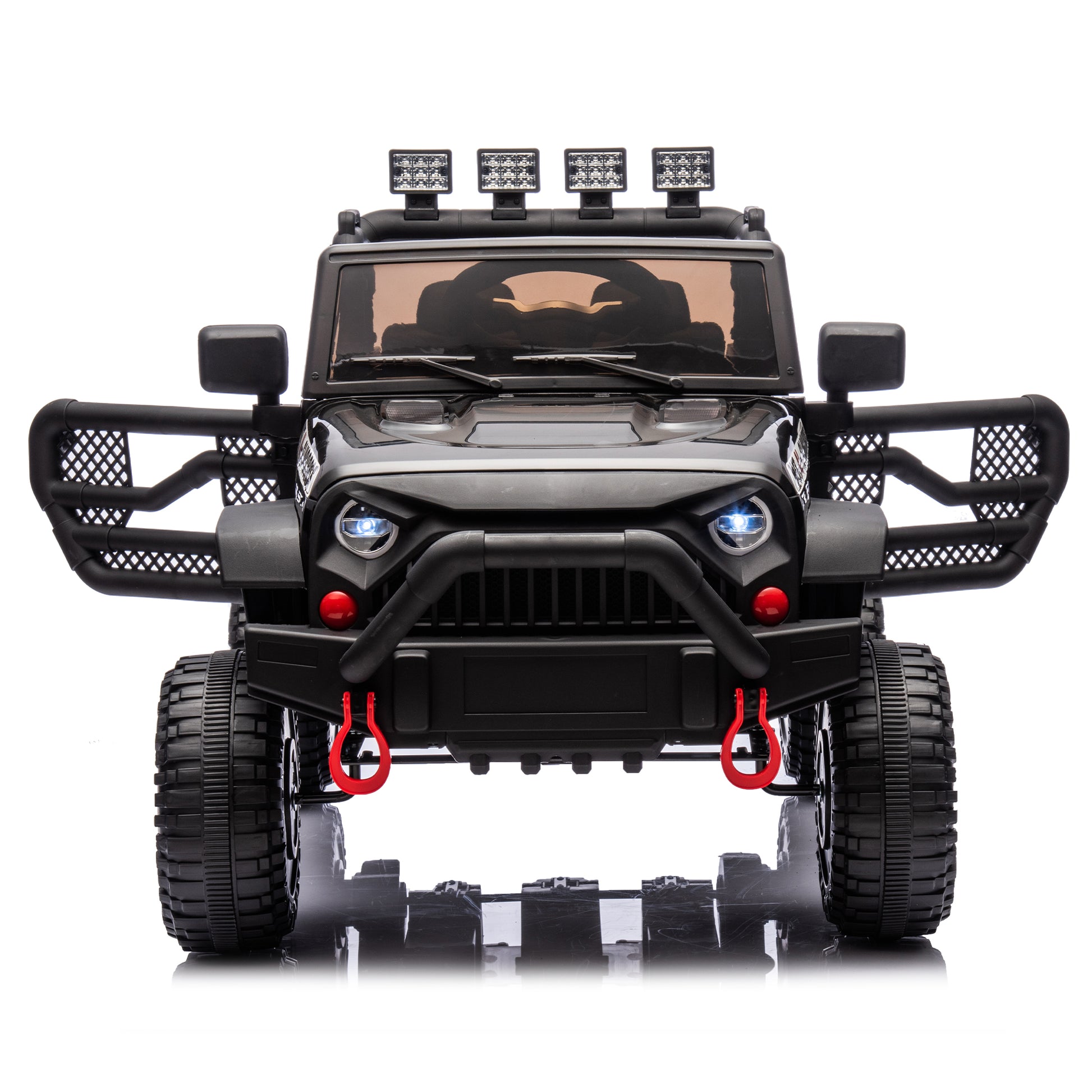 24V Kids Ride On Car W Parents Remote Control,400W Motor,Four Wheel Suspension,Adjustable Speed,Usb,Mp3,Music,Bluetooth,Large Display Screen,Power Display,Portable Handle,Safety Belt For Kids Aged 3 . Black 50 99 Lbs Polypropylene