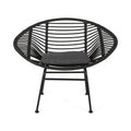 San Antonio Chair Grey Iron Plastic