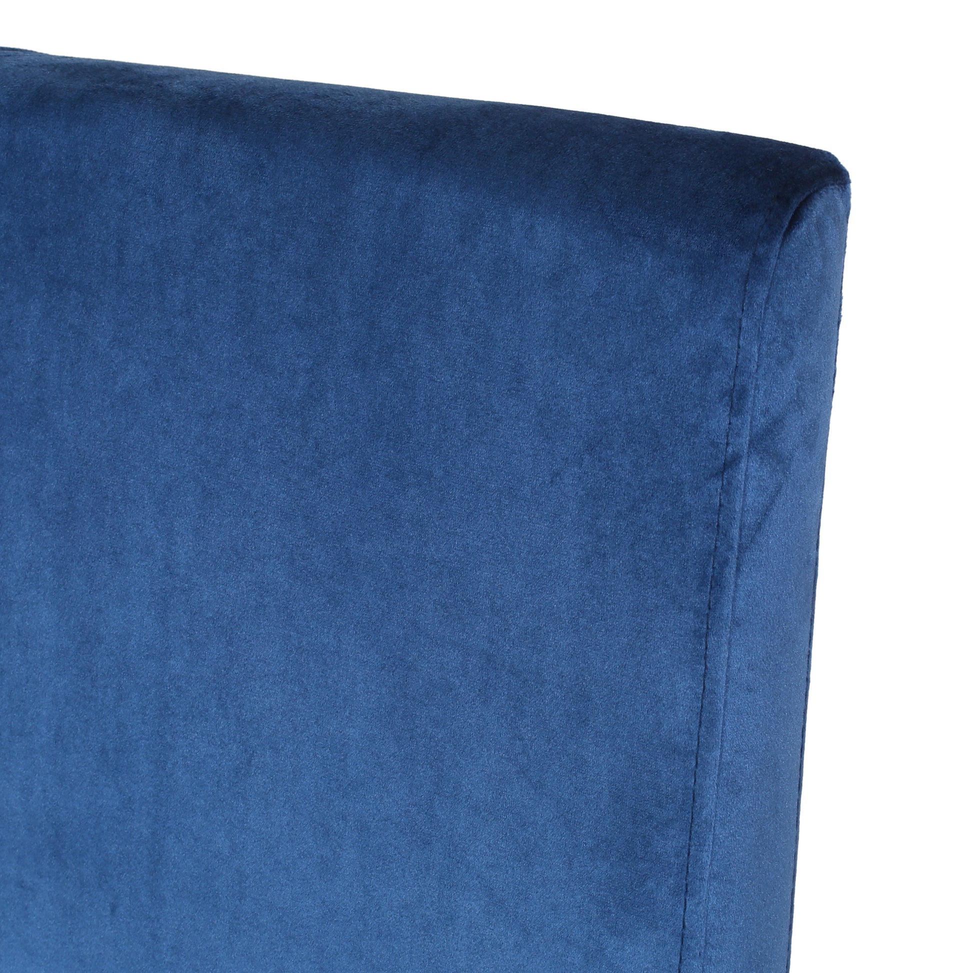 Barstool Navy Blue Velvet