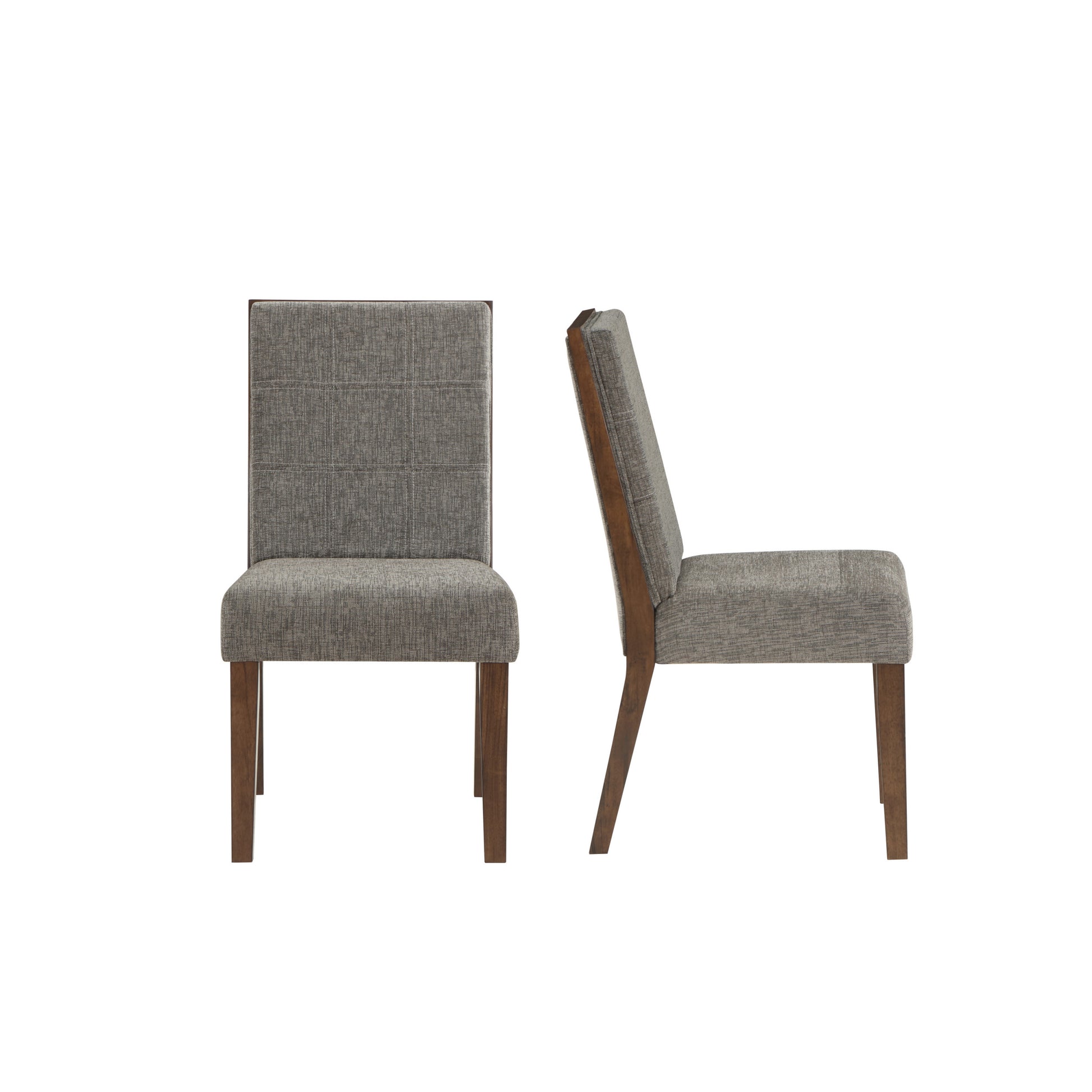 Quinn Chair Set Of 2 Dark Brown Dark Brown Wood