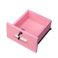 Salon Station Barber Stations Styling Station Barber Beauty Spa Salon Equipment Set With Mirror Pink Mdf