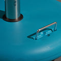 Wheelie Umbrella Base Round Teal Concrete