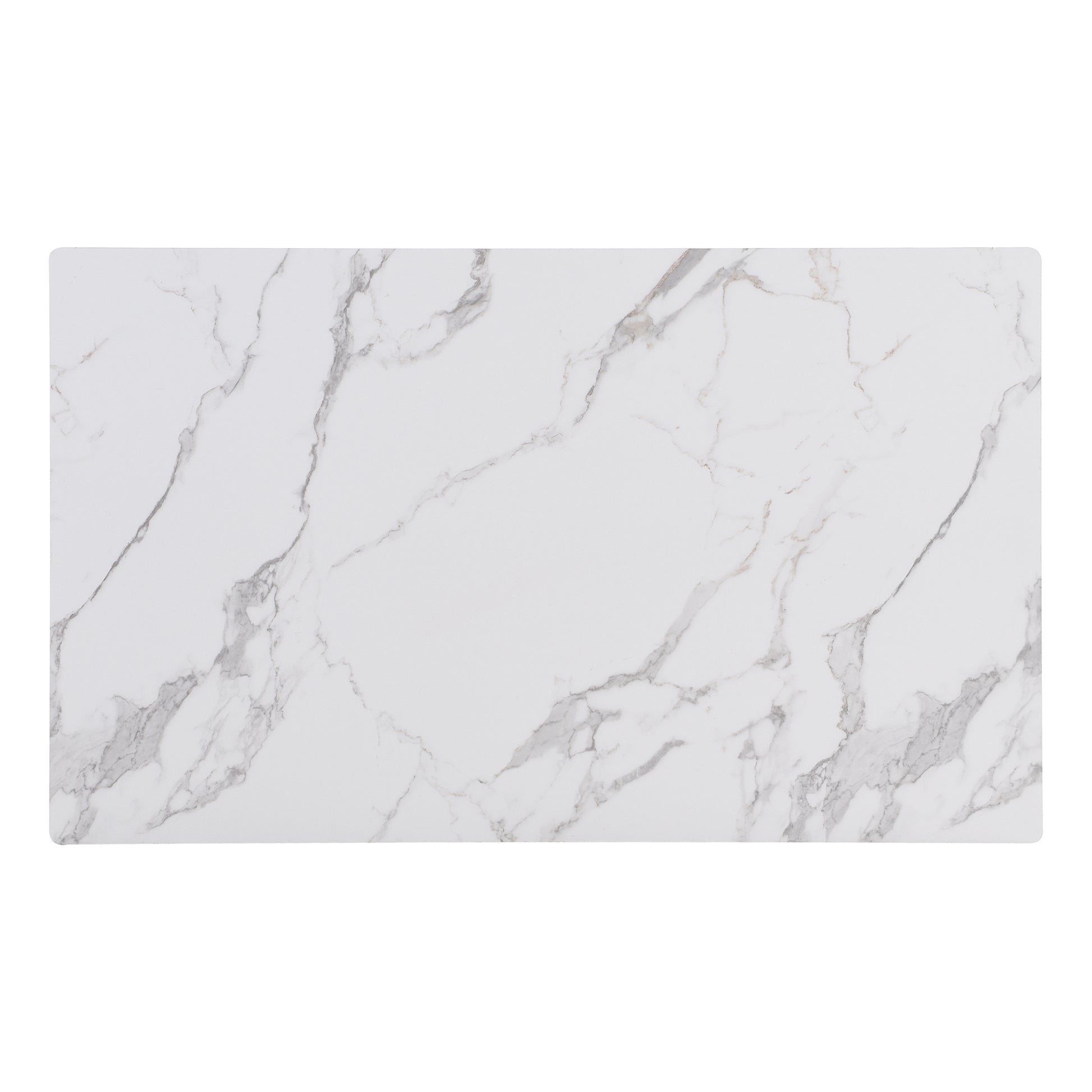 Modern Faux Marble 6 Piece Dining Table Set,60Inch Metal Kitchen Table Set With Upholstered Dining Chairs And Bench, Golden Metal Dining Room Bench Seating Rectangular Dining Table With Chair And Bench Metal Wood Golden Seats 6 60 Inches Farmhouse