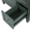 30'' Bathroom Vanity With Top Sink, Modern Bathroom Storage Cabinet With 2 Drawers And A Tip Out Drawer, Single Sink Bathroom Vanity Same As Sw000143Aaf Green Bathroom Modern Solid Wood Mdf Resin
