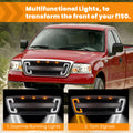 Grille For 2004 2008 Ford F150 With Led Lights -