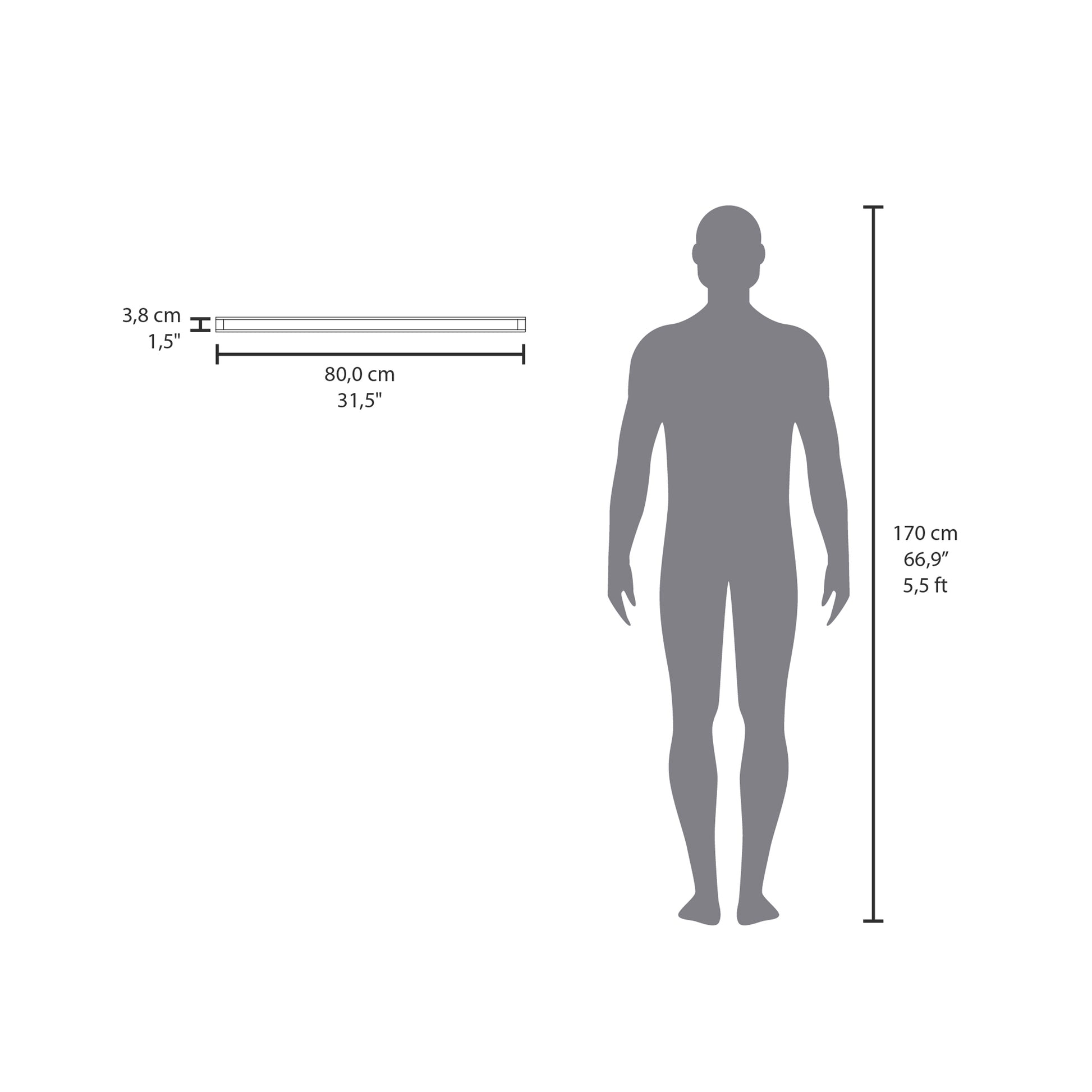 Iva Floating Shelf In Melamine, Mahogany Mahogany Floating Primary Living Space Modern Pine Wall Mounted Particle Board Melamine