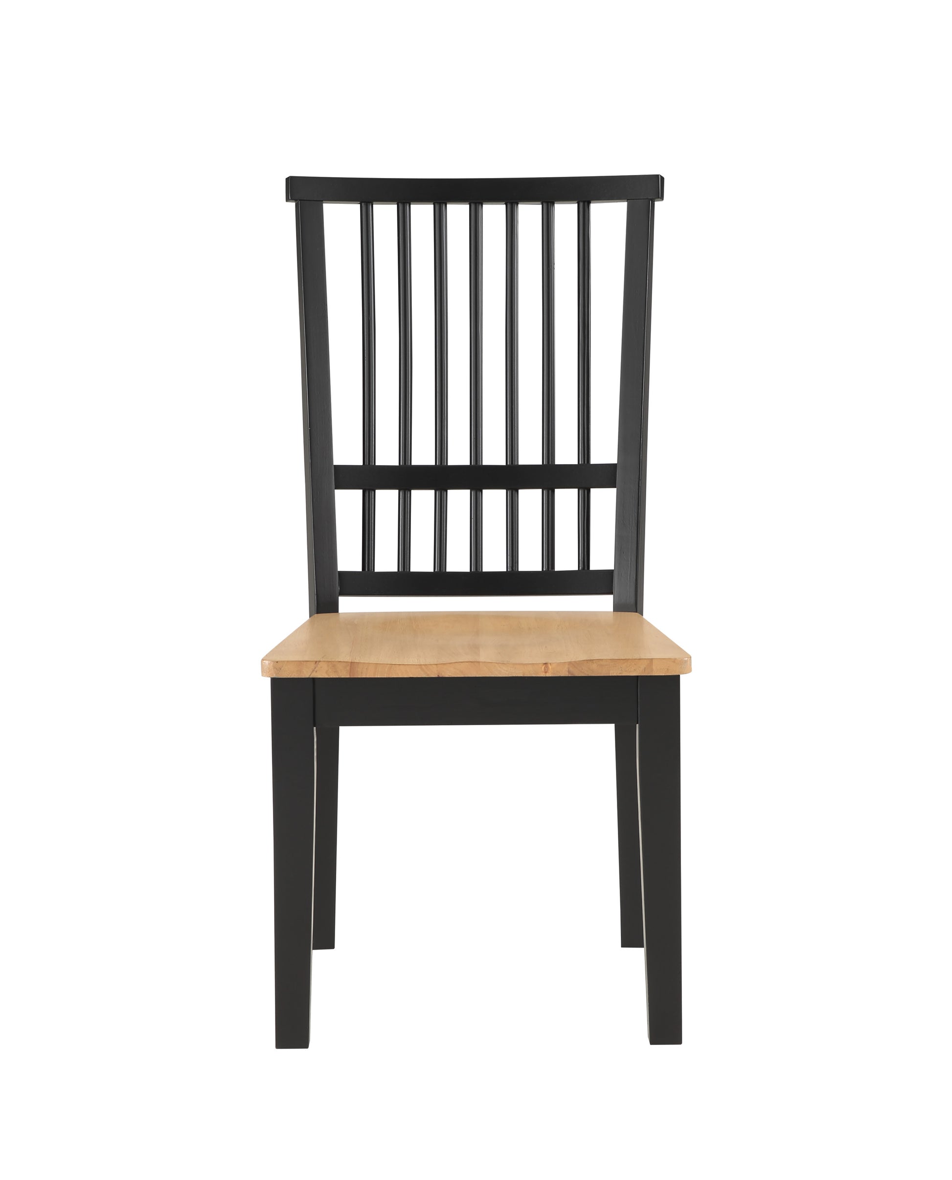 Magnolia Side Chair Set Of 2 Black Black Wood