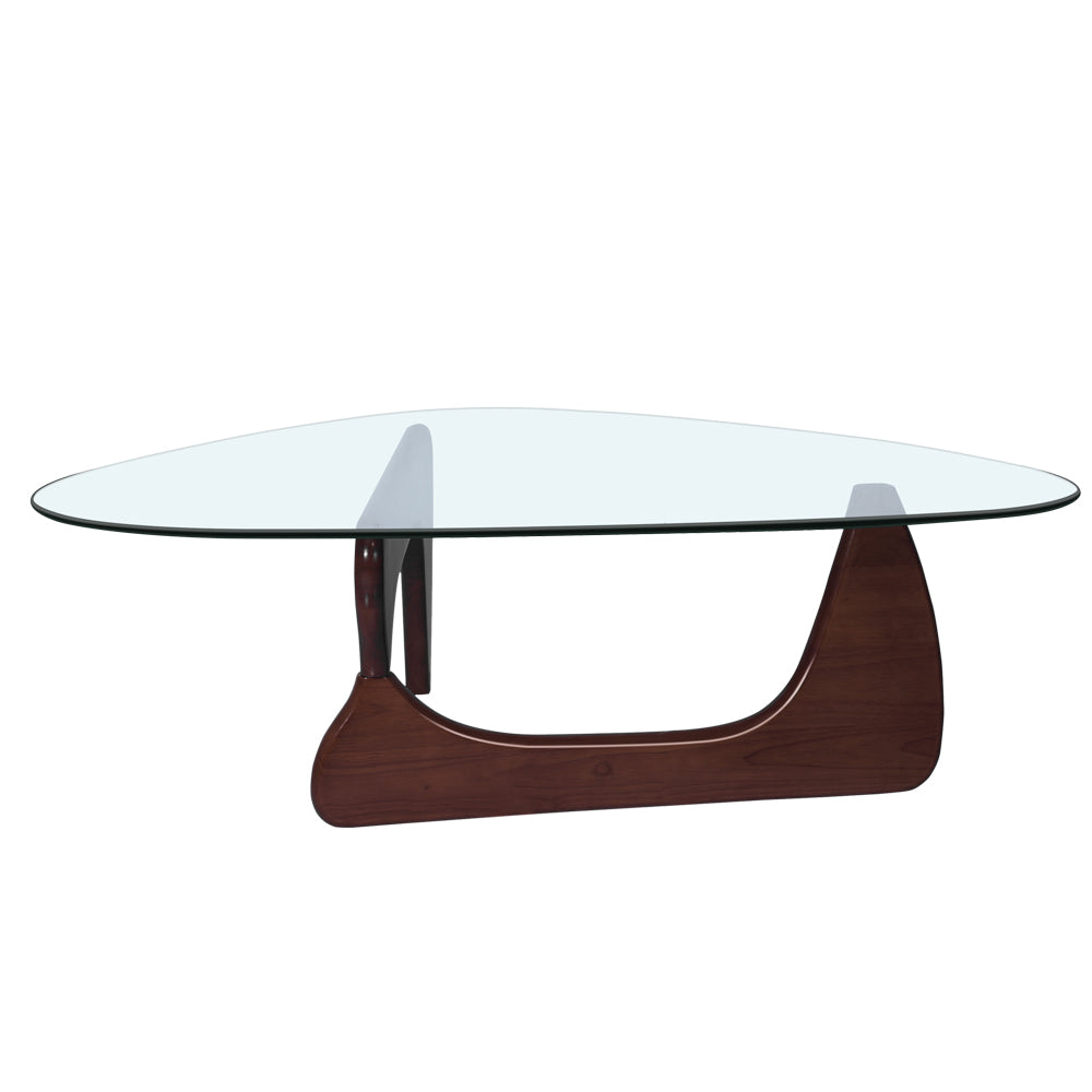 Home Modern Triangle Coffee Table Coffee Solid Wood