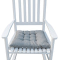 Wooden Porch Rocker Chair White, Without Mat White Solid Wood