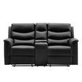 2 Seater Motion Sofa Black Pu W22343699 K2553P167004 Black Pu