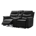 2 Seater Motion Sofa Black Pu W22343699 K2553P167004 Black Pu