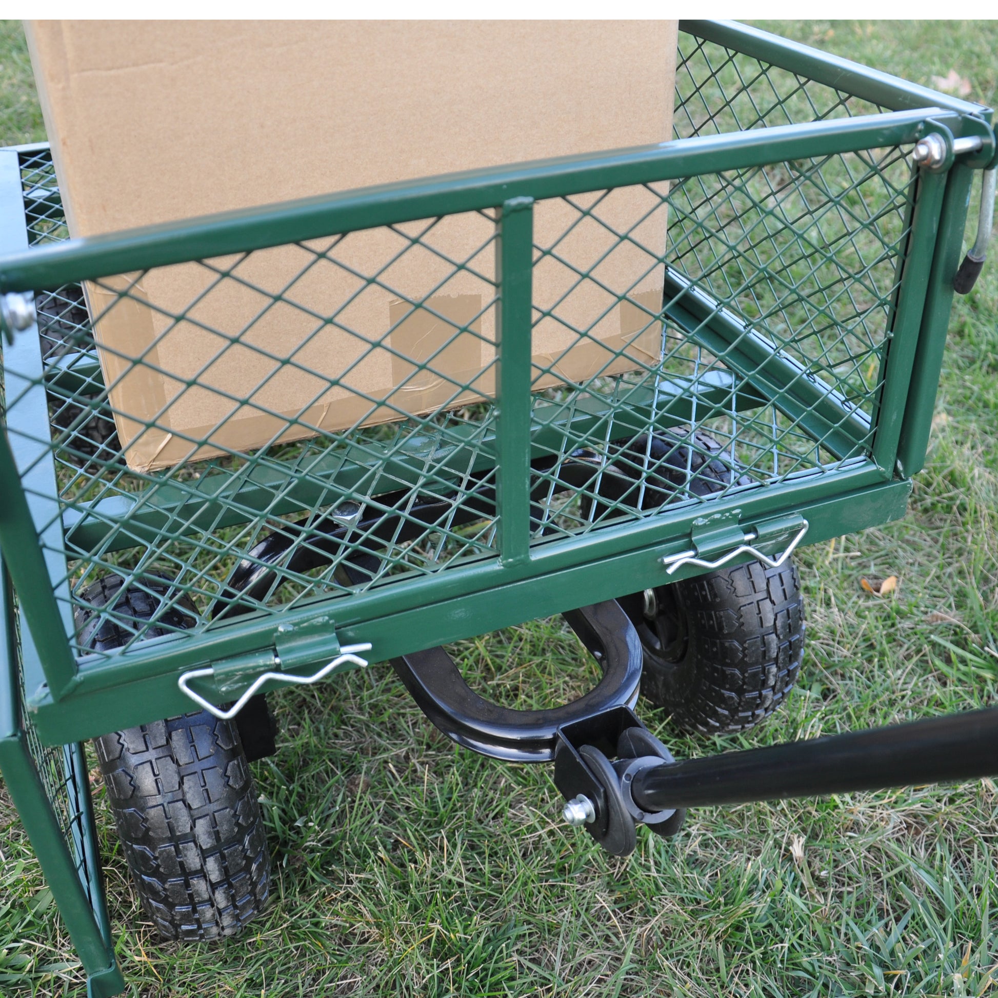 Wagon Cart Garden cart trucks make it easier to green-metal