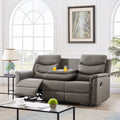 3 Seater Motion Sofa Grey Pu W22343700 K2553P167005 Gray Pu 3 Seat