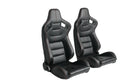 Racing Seat Black Vinyl