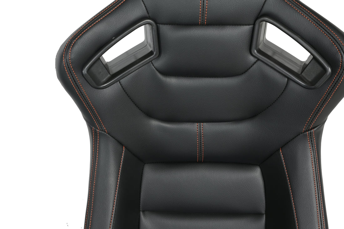 Racing Seat Black Vinyl