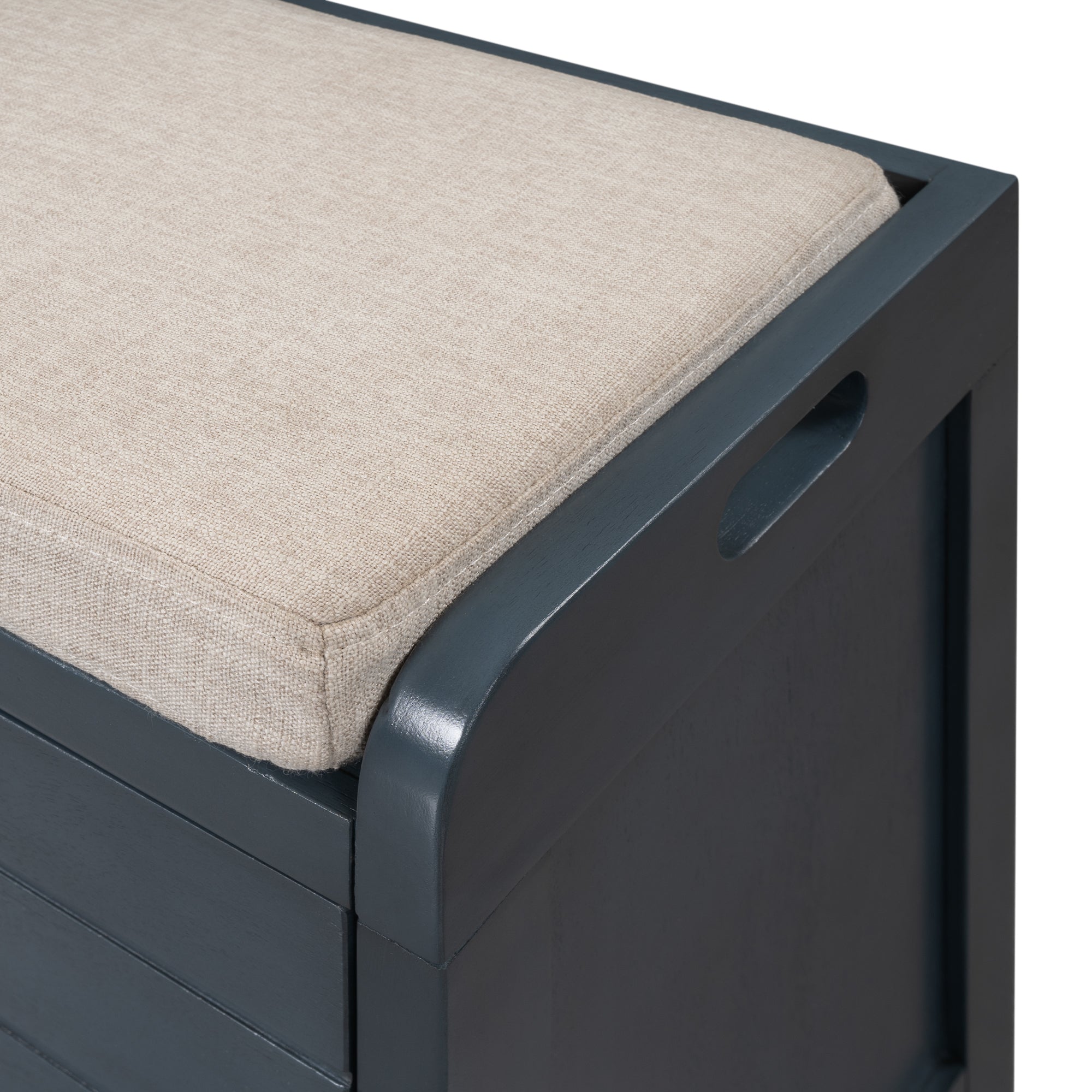 Stackable Storage Bench Storage Bench With Removable Basket And 2 Drawers, Fully Assembled Sho