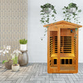 Two Person Far Infrared Old Fir Outdoor Sauna