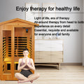 Two Person Far Infrared Old Fir Outdoor Sauna