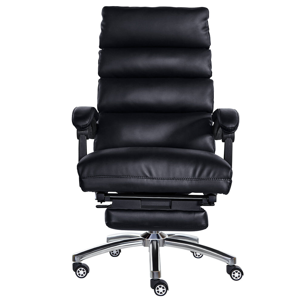 Exectuive Chair High Back Adjustable Managerial Home black-foam-pu