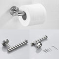 3 Piece Bathroom Hardware Set brushed nickel-stainless steel