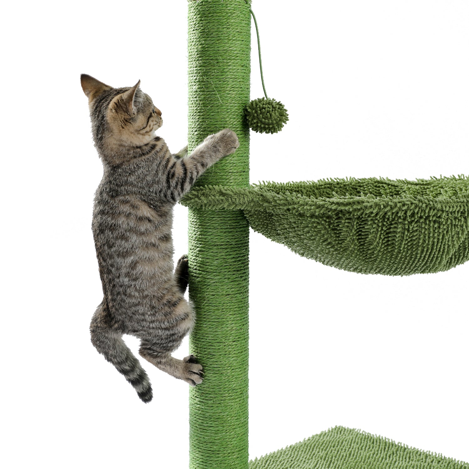 Cactus Cat Tree Cat Scratching Post with Hammock
