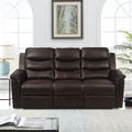 3 Seater Motion Sofa Brown Pu W22343702 K2553P167007 Brown Pu 3 Seat