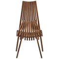 Folding Wood Chair Natural Solid Wood