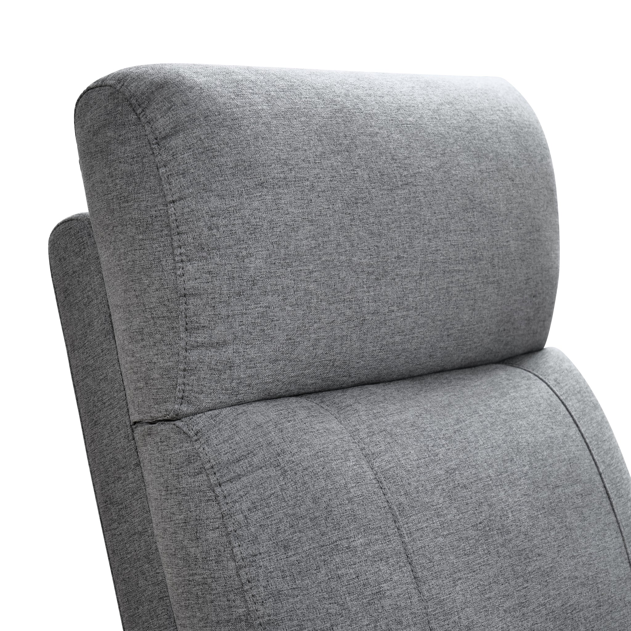 Verona Power Recliner with USB Charger gray-fabric