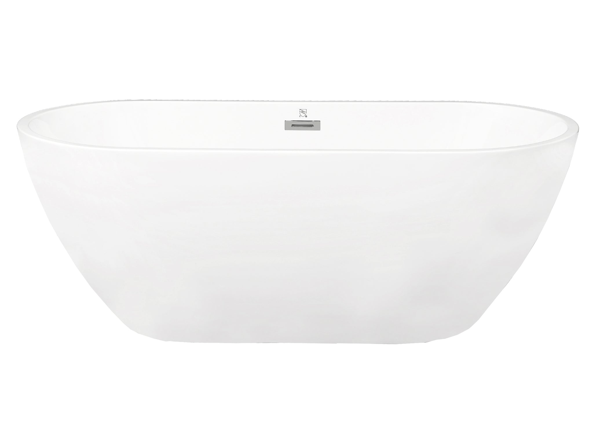 Acrylic Alcove Freestanding Soaking Bathtub white-acrylic
