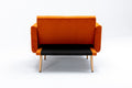 Coolmore Fashionable And Classic Style Chaise Lounge Chair Accent Chair For Living Room, Bedroom Orange Orange Foam Velvet
