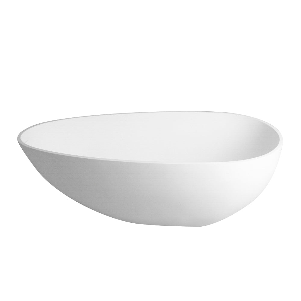 Solid Surface Freestanding Bathtub white-solid surface