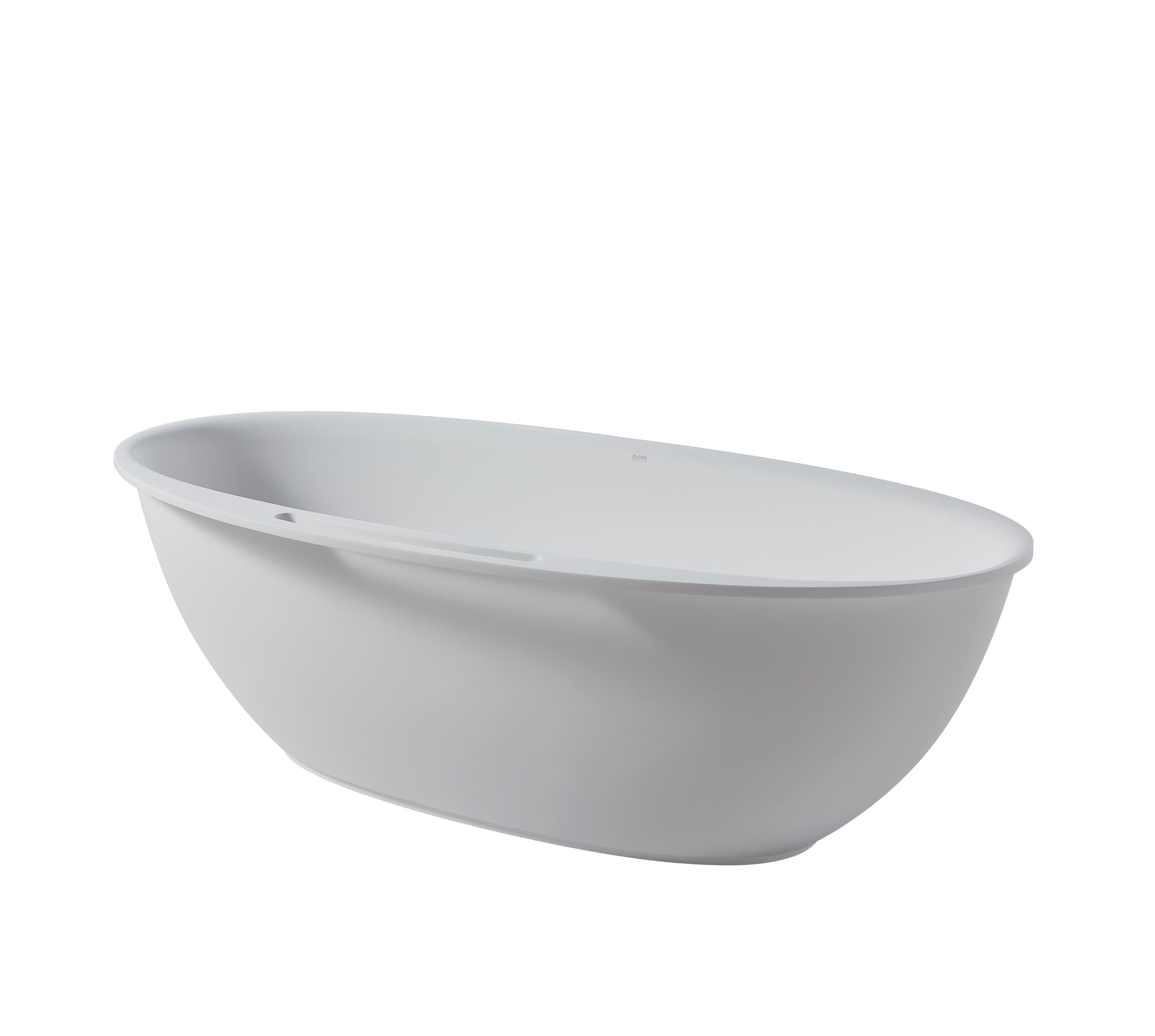 Solid Surface Freestanding Bathtub White Solid Surface